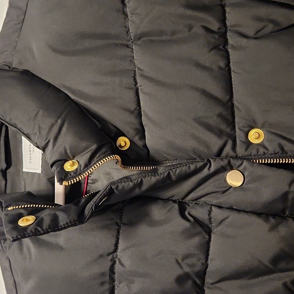 Charter Club black puffy vest - Picture 2 of 6